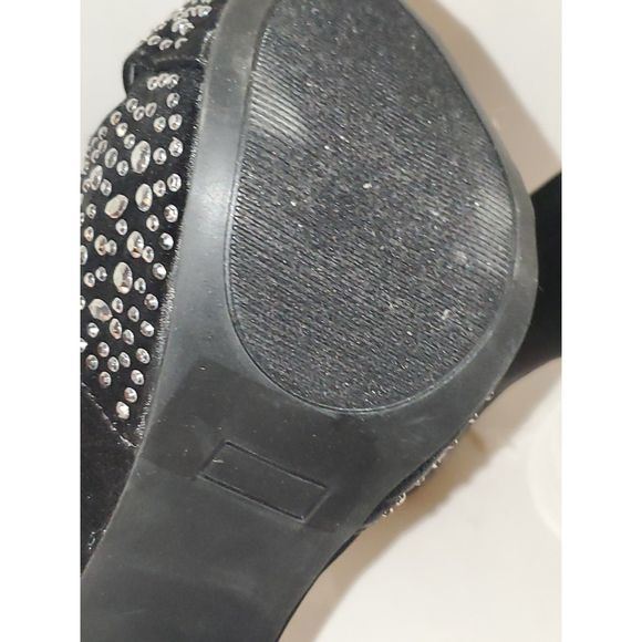 Deb Women's Shoes Stiletto Heels Bling Formal Party Platform Size 9 - Picture 11 of 12